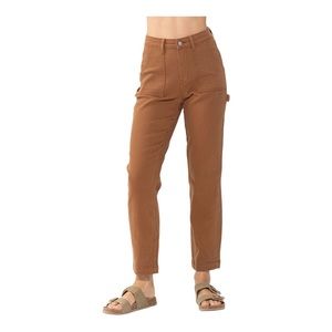 Judy Blue High Rise Brown Utility Slim Fit Jeans